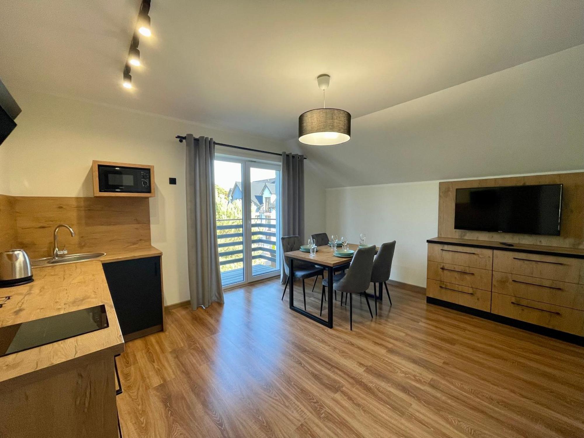 Apartamenty Marsyl Jastrzębia Góra Esterno foto