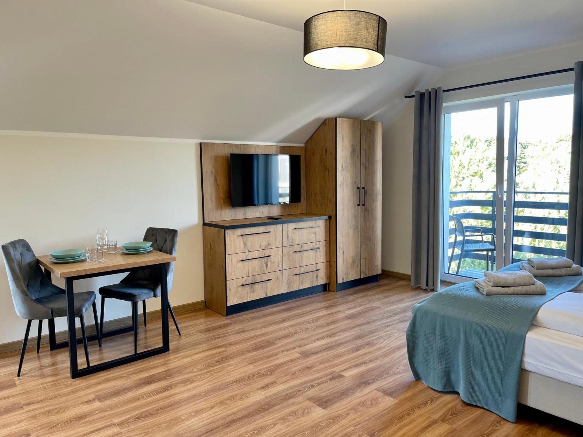 Apartamenty Marsyl Jastrzębia Góra Esterno foto