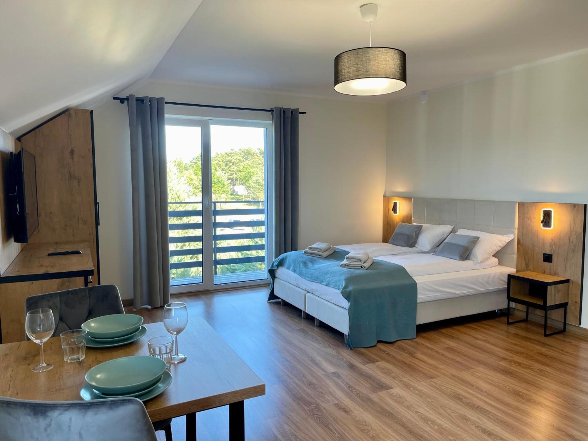 Apartamenty Marsyl Jastrzębia Góra Esterno foto