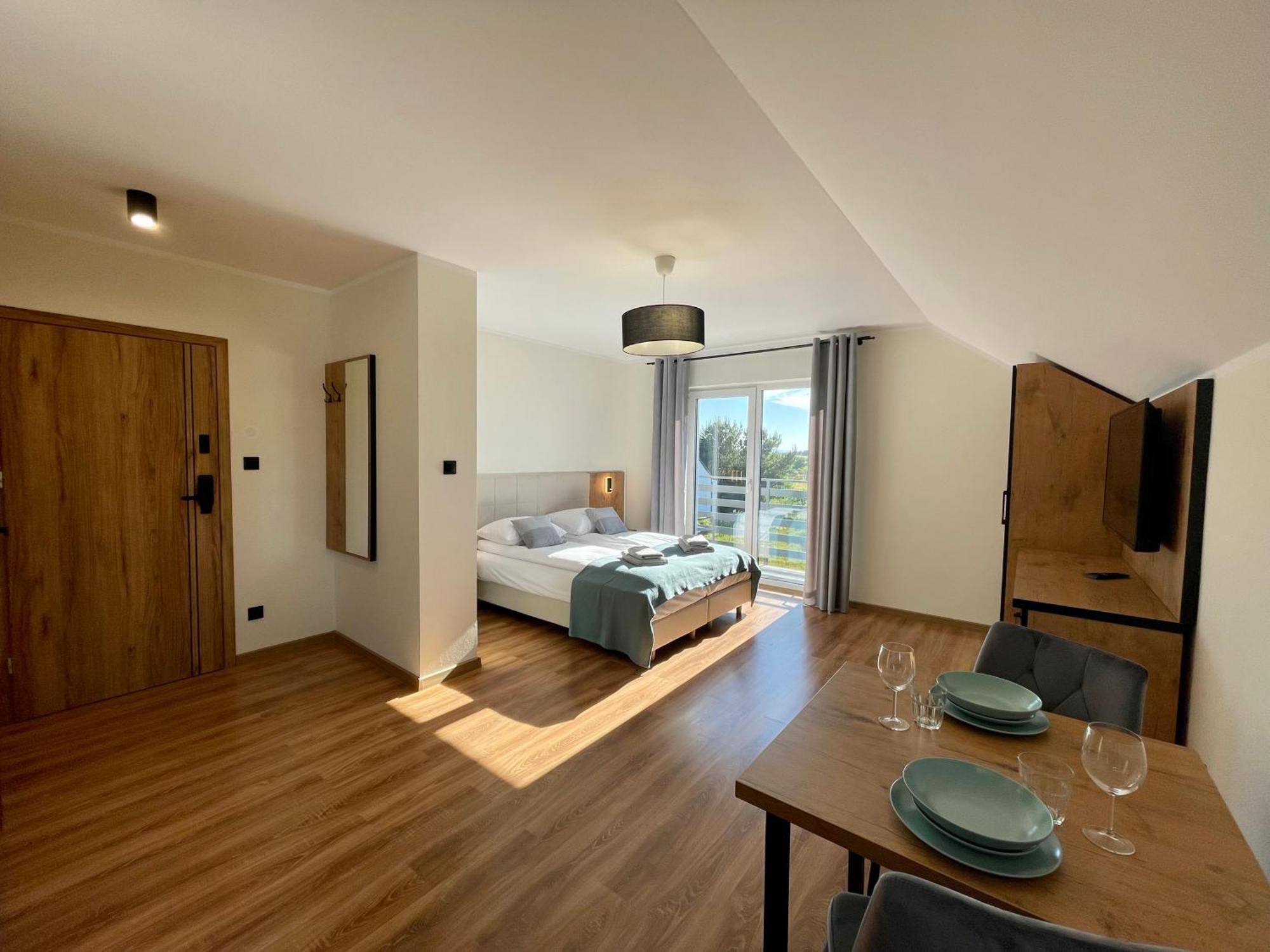 Apartamenty Marsyl Jastrzębia Góra Esterno foto